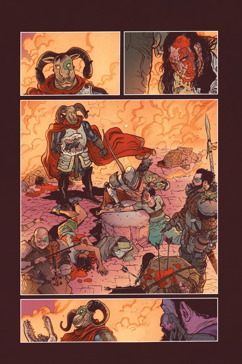 Image: Image Comics/Skybound Entertainment; Extremity #2 art